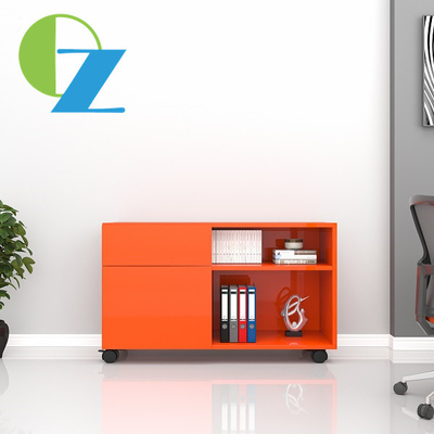 Combined Caddy 2 Drawer Mobile Pedestal Cabinet RAL Color With No Door