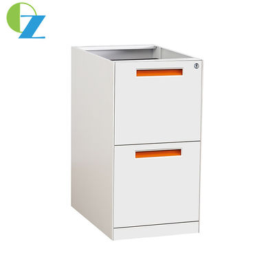 2 Drawer File Cabinet Under Desk Mobile Pedestal H725mm Assembly