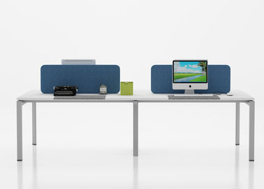 Melamine 2 Person Office Workstation ,  Small Office Desk Waterproof