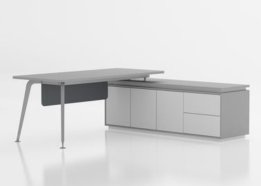 Durable Manager Office Table Furniture L Shaped Executive Desk Modern
