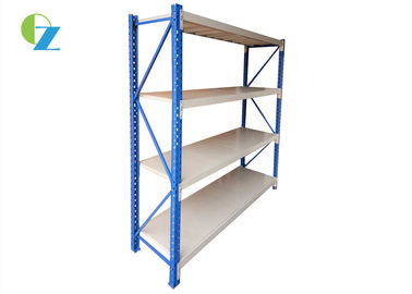 Medium Duty Selective Steel Storage Racks , Warehouse Steel Shelving