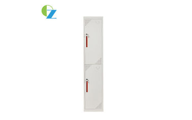 Vertical Steel Wardrobe Lockers 2 Door For Office / School / Hotel / Hospital