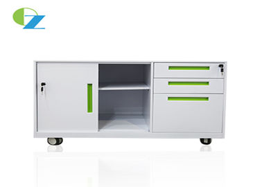Mobile Caddy Corner Cabinet Left Sliding Door Right 3 Drawer Width 1000mm