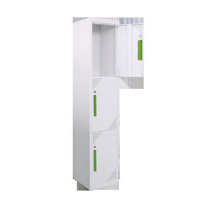 Cold Rolling Steel Plate 3 Door Steel Office Lockers For School