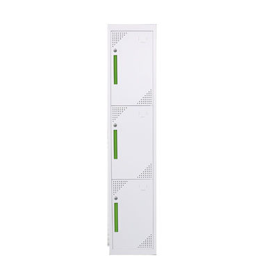 Cold Rolling Steel Plate 3 Door Steel Office Lockers For School