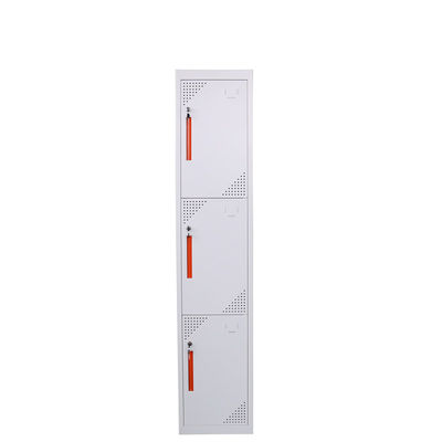 Cold Rolling Steel Plate 3 Door Steel Office Lockers For School