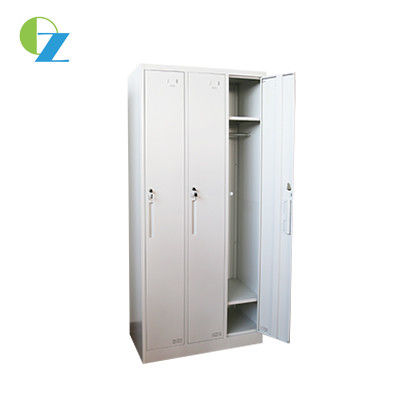 School Gym 3 Door Steel Office Lockers With Modern Popular Design