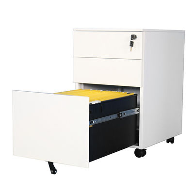 Office H600 A4/F4 3 Drawer Mobile Pedestal Cabinet Non KD