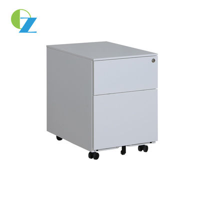 Customized Office Equipment Under Desk Mobile Pedestal 2 Drawer Side Handle