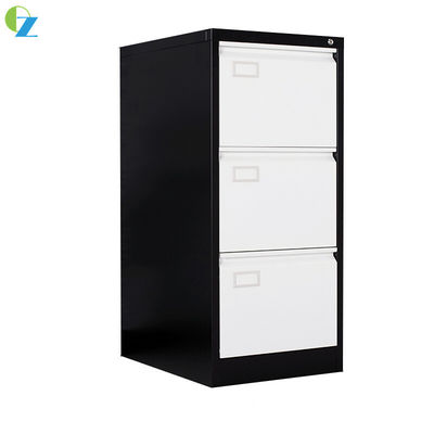 KD Or Assemble 3 Drawer Vertical Filing Cabinet Office Steel Cupboard