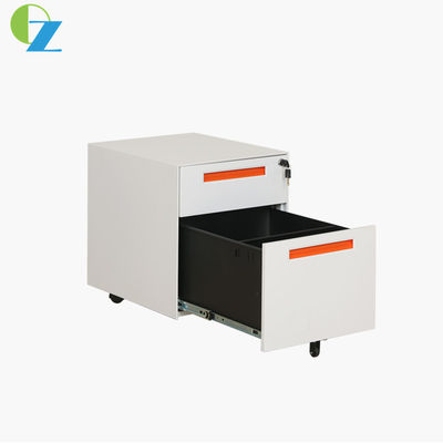 Assembled Structure 2 Drawer Mobile Pedestal Cabinet Office Furniture